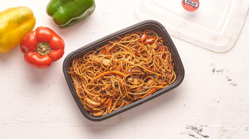 Chicken Stir-fry Spaghetti