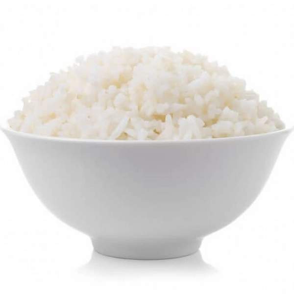 Steamed White Rice(Stew or Vegetable Sauce)