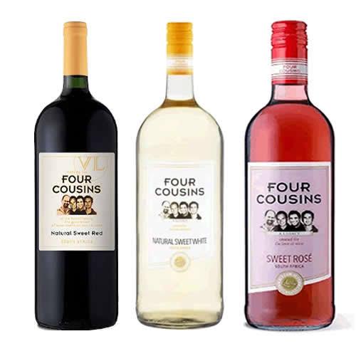 Four Cousins bottle