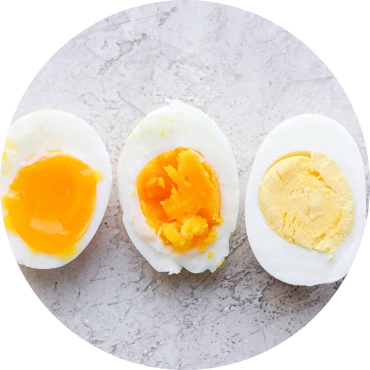 Hard/soft boiled egg
