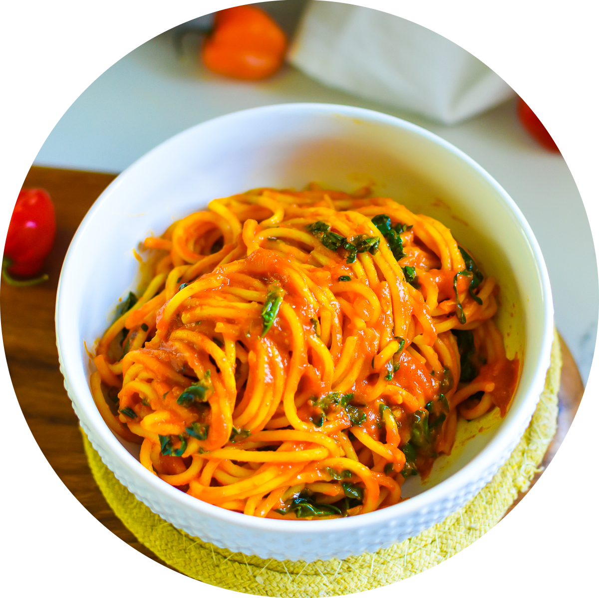 Jollof pasta