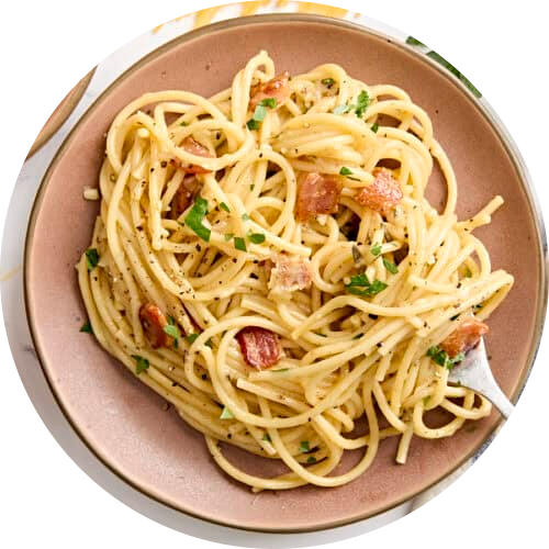 Spaghetti cabonara