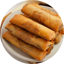 spring rolls 3pcs