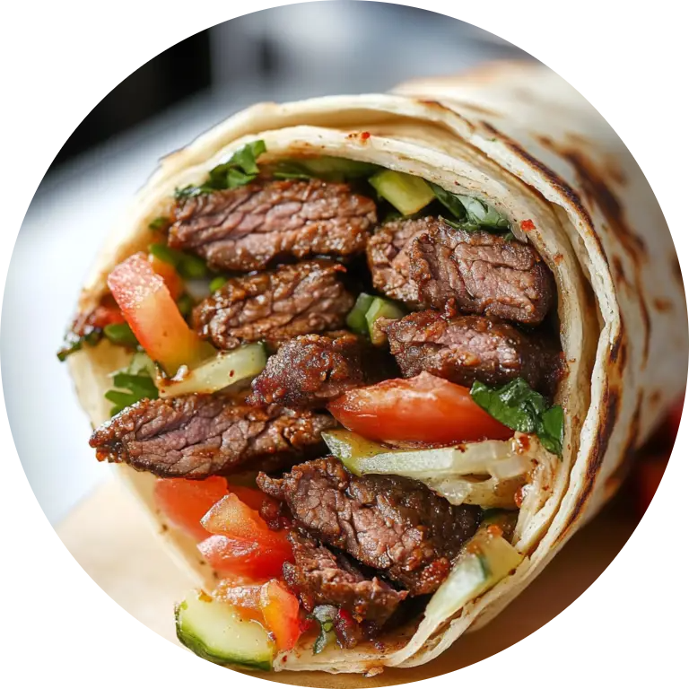 Beef shawarma