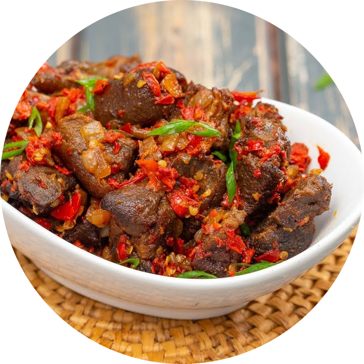 Peppered goatmeat