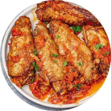 Peppered turkey